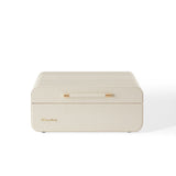 Crosley Mercury Turntable - Cream + Bundled Crosley Record Storage Crate