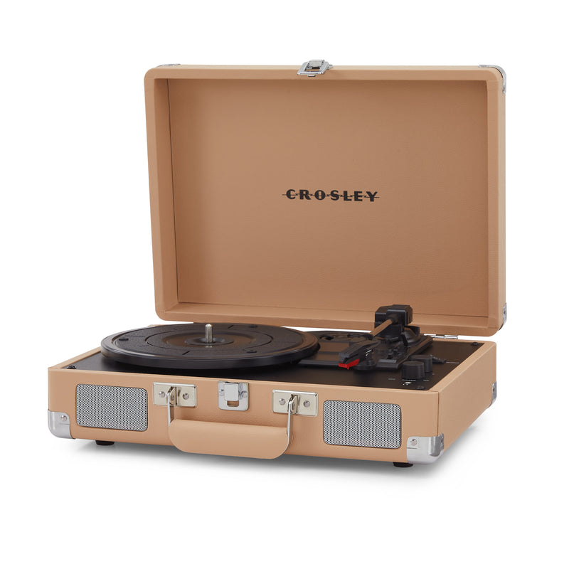 Crosley Cruiser Light Tan - Bluetooth Portable Turntable