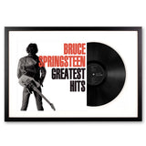 Framed Bruce Springsteen Greatest Hits Vinyl Album Art