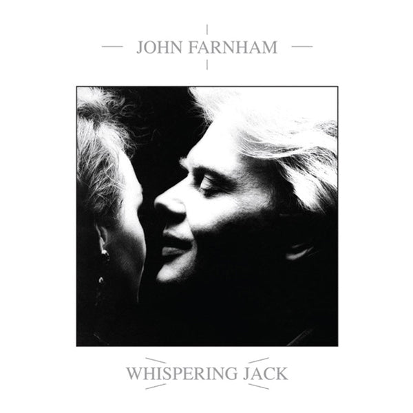 Crosley Record Storage Crate & John Farnham Whispering Jack Vinyl Album Bundle